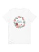 T-shirt unisexe floral heureux de Pâque