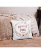 Un coussin floral Yiddishe Mamme