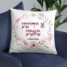 A Yiddishe Mamme Floral Pillow