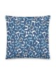 Blue Hebrew Letters Pillow