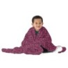 Ahava / Love Purple Throw Blanket