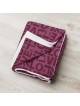 Ahava / Love Purple Throw Blanket