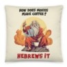 Moses with Coffee Decorative Pillow