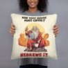 Moses with Coffee Decorative Pillow