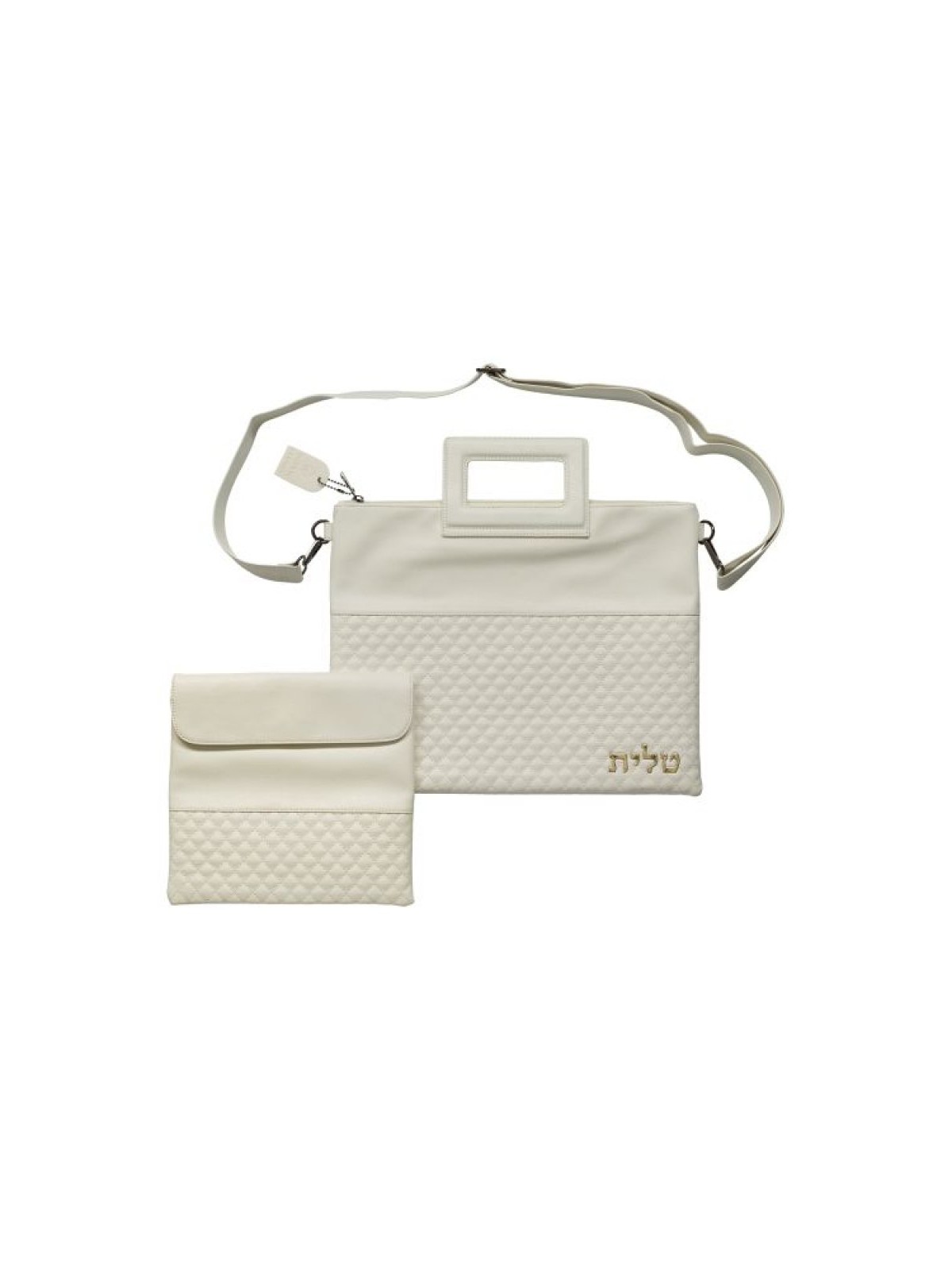 Faux Leather Tallit and Tefillin Bag Set ... | Jewish Gift from Israel