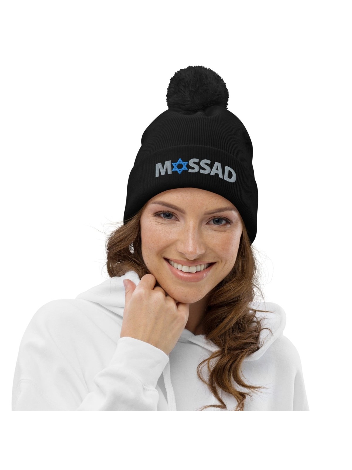 Tuque à pompon du Mossad - Unisexe