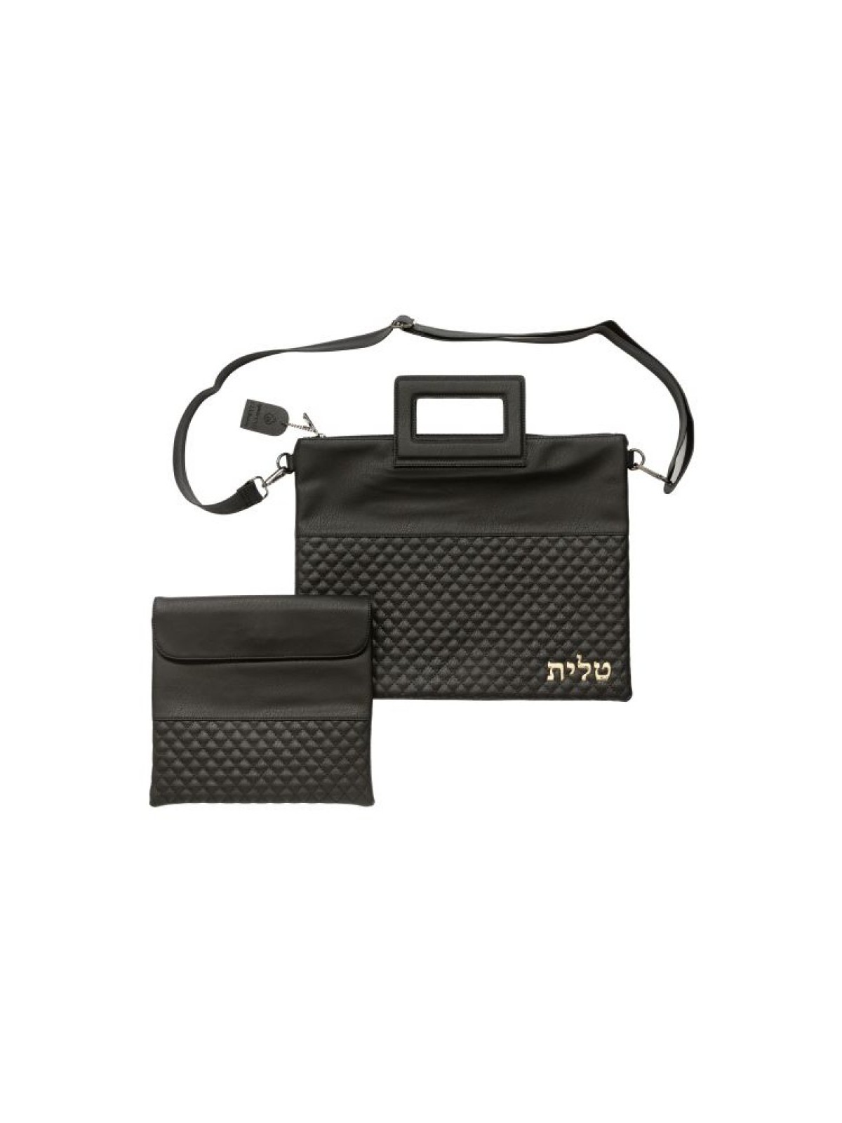 Faux Leather Tallit and Tefillin Bag Set ... | Jewish Gift from Israel