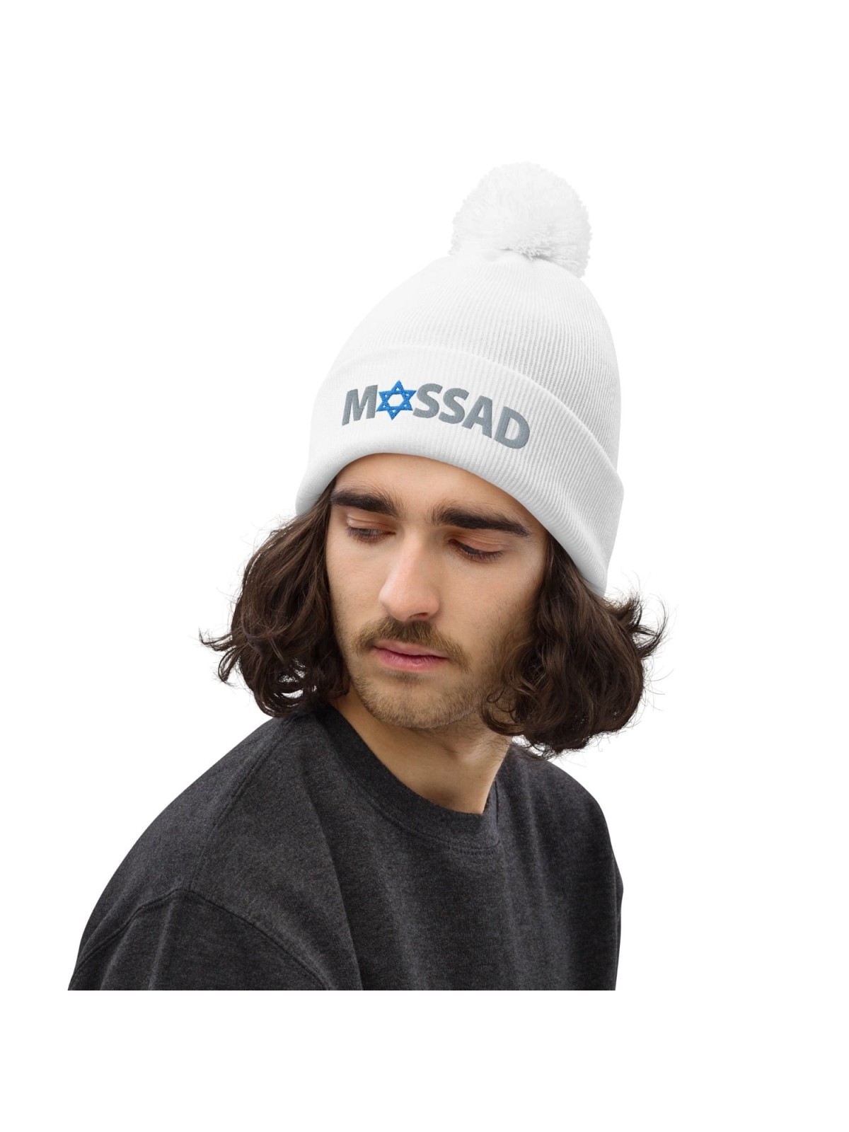 Tuque à pompon du Mossad - Unisexe