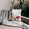 Jerusalem Color Block Pillow