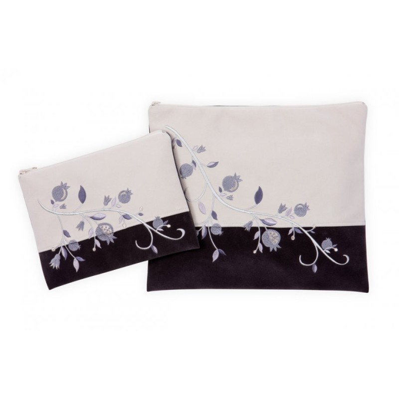 Ronit Gur Impala Tallit Bags Set Offwhite G... | Talit & Tefillin Bags
