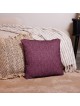 Ahava (Love) Purple Decorative Pillow