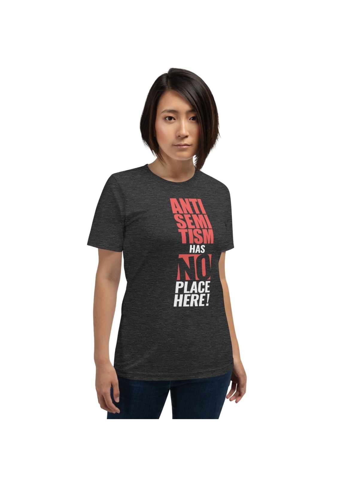 L’antisémitisme n’a pas sa place ici T-shirt unisexe