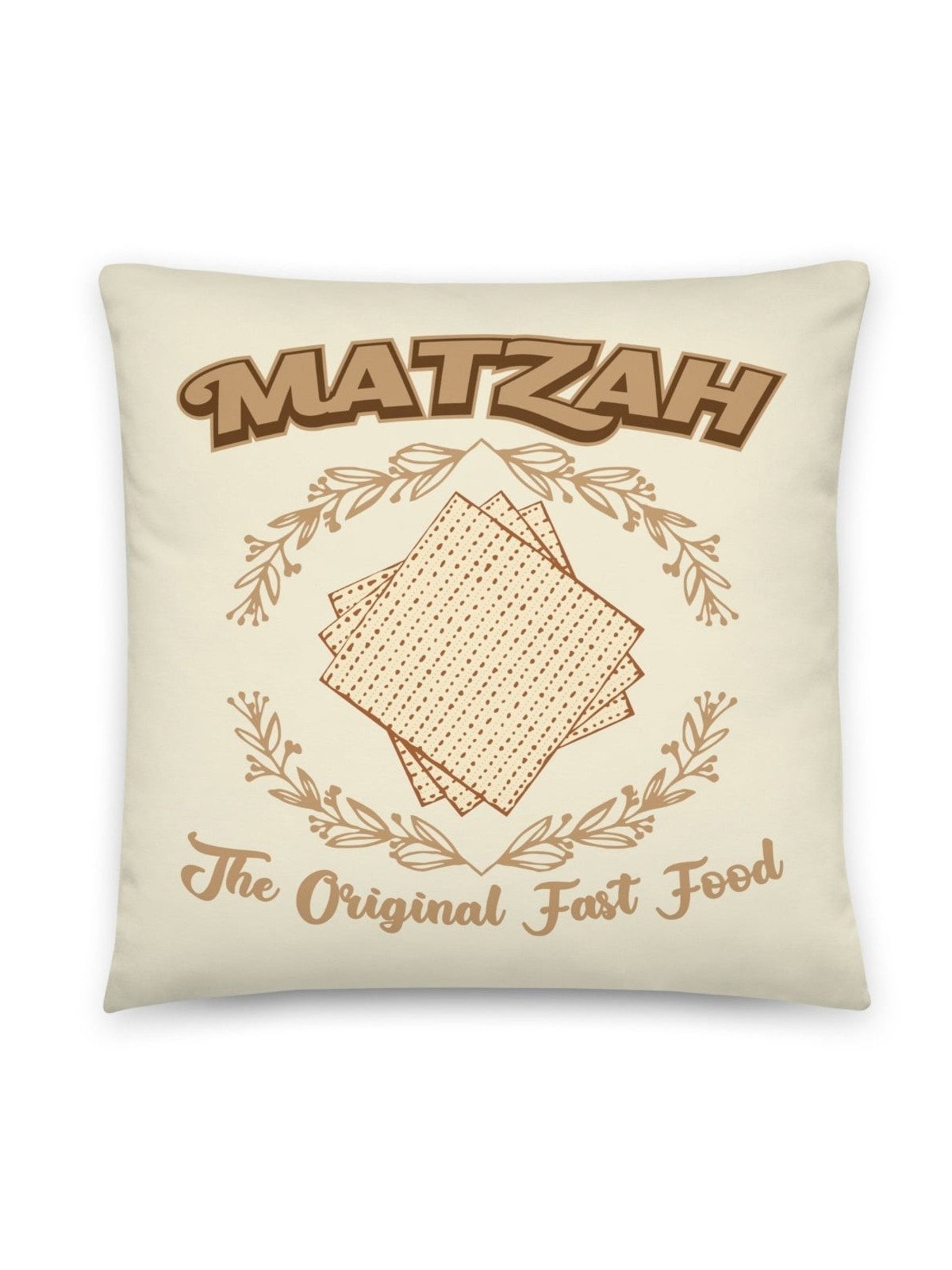 Matzah the Original Fast Food Pillow