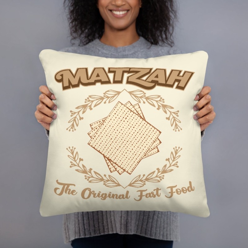 Matzah the Original Fast Food Pillow