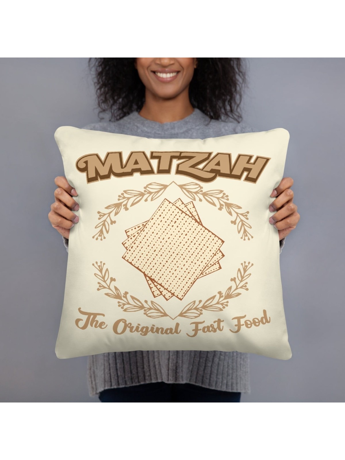 Matzah the Original Fast Food Pillow