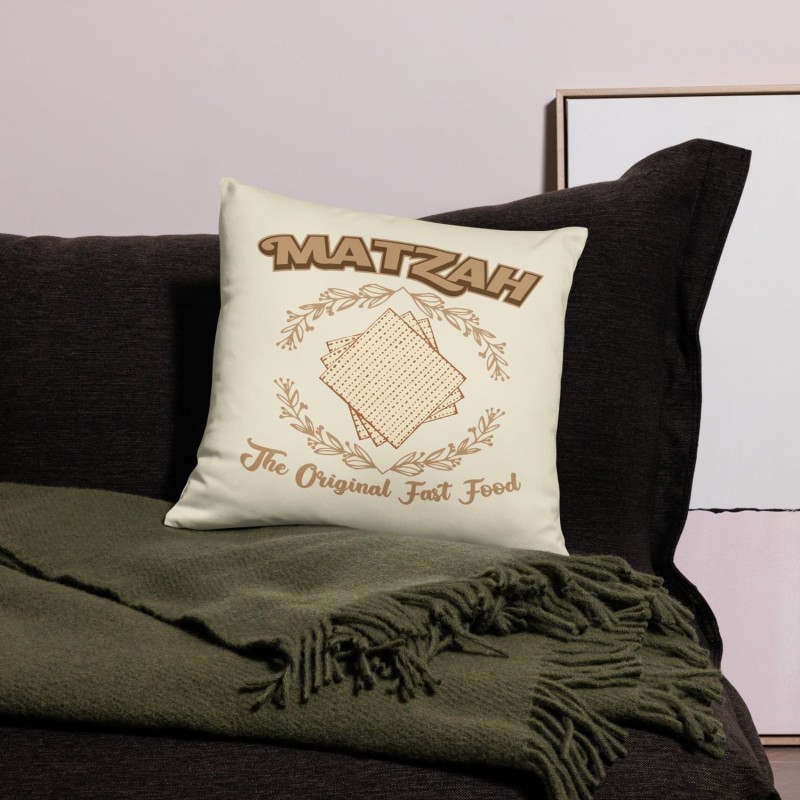 Matzah the Original Fast Food Pillow