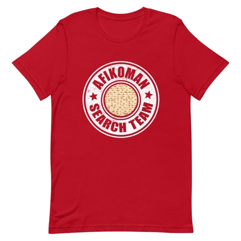 Afikoman Search Team T-shirt unisexe pour Pâque