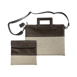 Faux Leather Tallit and Tefillin Bag Set ... | Jewish Gift from Israel