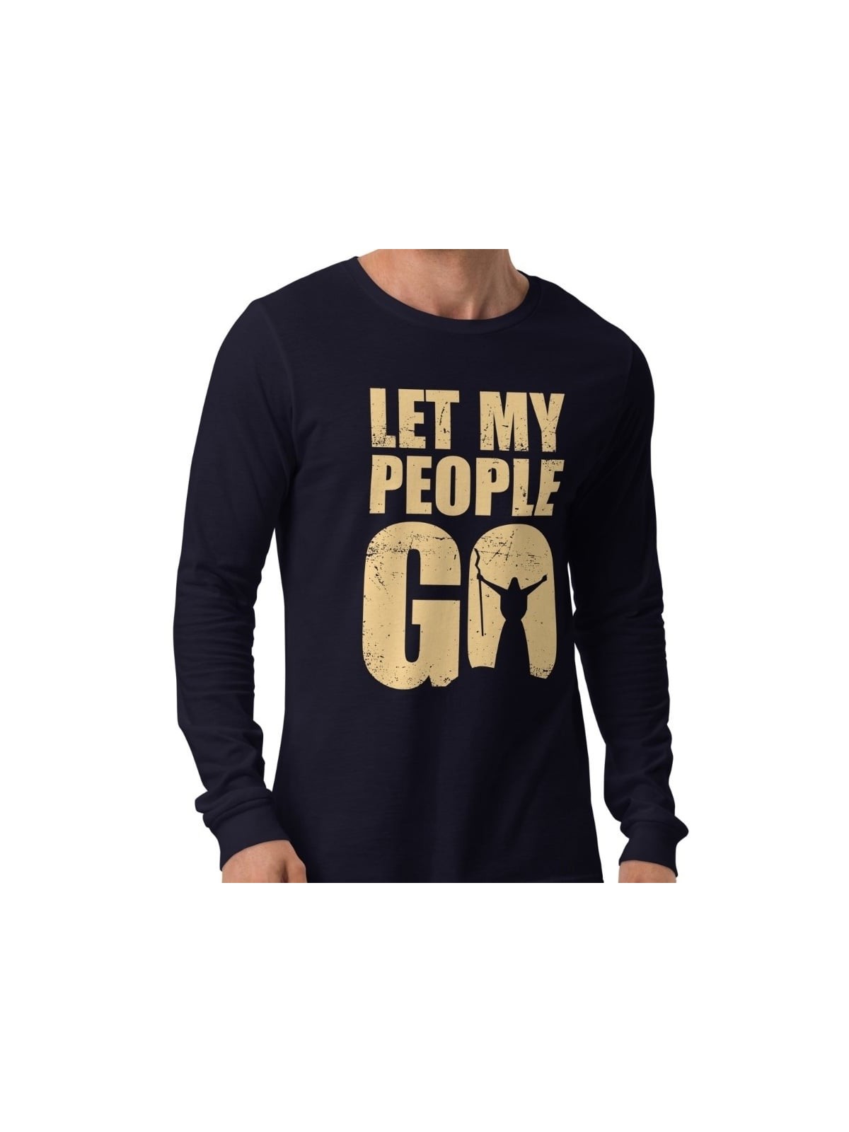 Laissez mon peuple partir Tee-shirt unisexe à manches longues