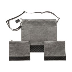 Chabad Faux Leather Bags for Tallit and 2... | Jewish Gift from Israel