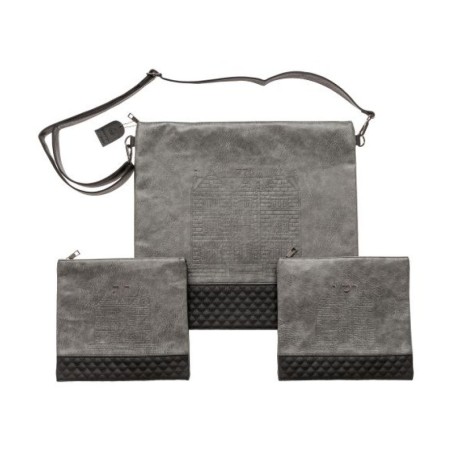 Chabad Faux Leather Bags for Tallit and 2... | Jewish Gift from Israel