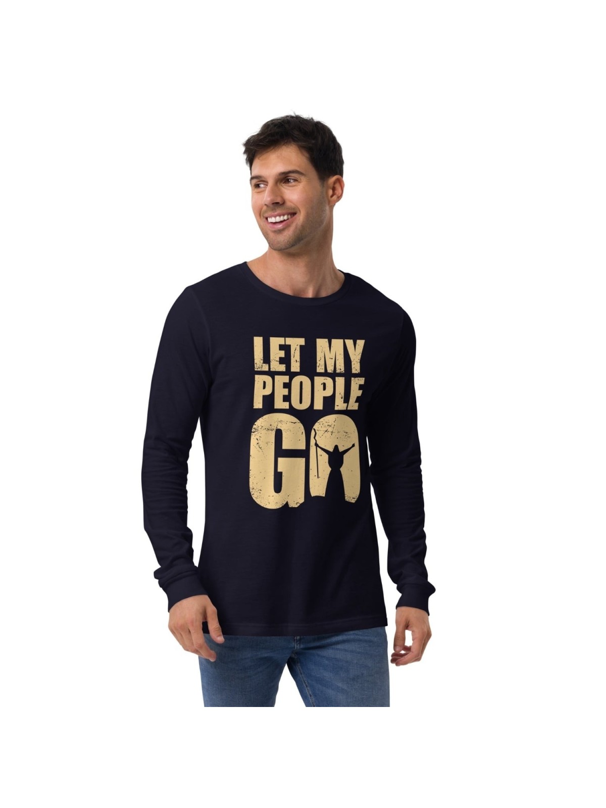 Laissez mon peuple partir Tee-shirt unisexe à manches longues