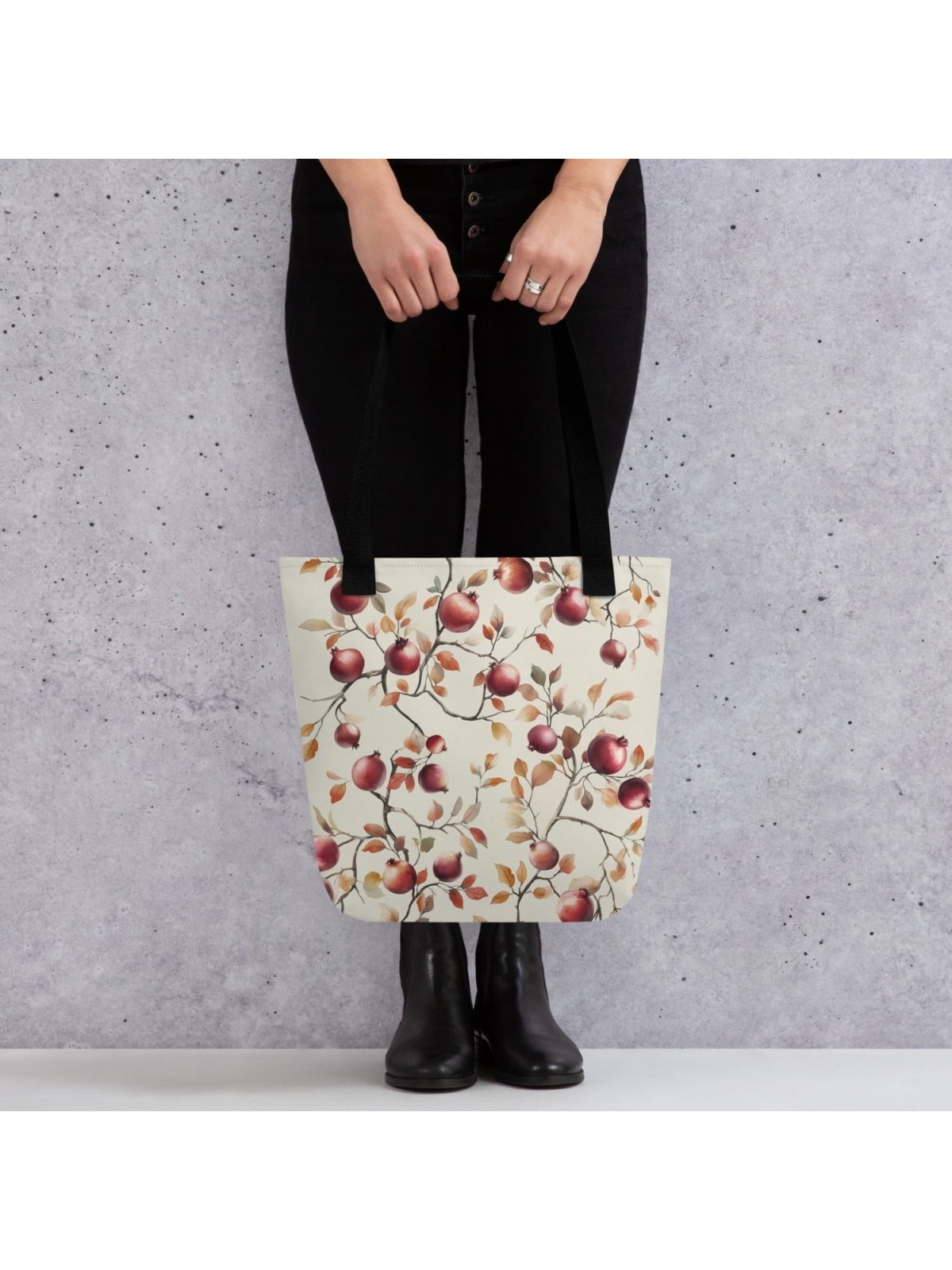 Enticing Pomegranates Tote Bag