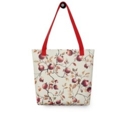 Enticing Pomegranates Tote Bag