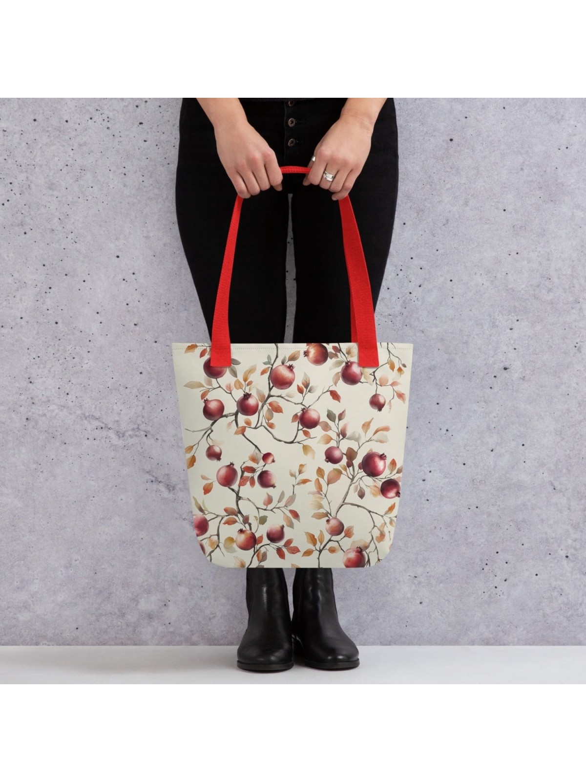 Enticing Pomegranates Tote Bag