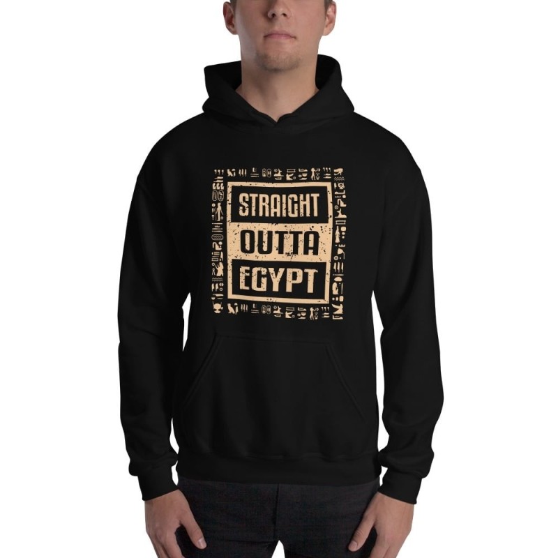 Sweat à capuche unisexe Straight Outta Egypt Pâque
