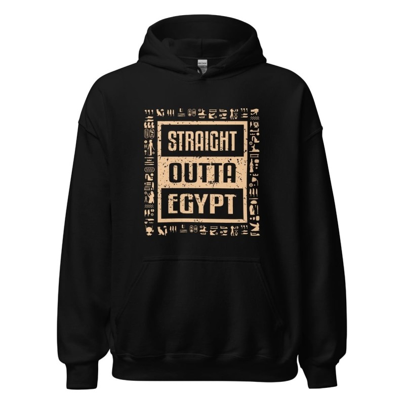 Sweat à capuche unisexe Straight Outta Egypt Pâque