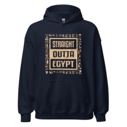 Straight Outta Egypt Passover Unisex Hoodie