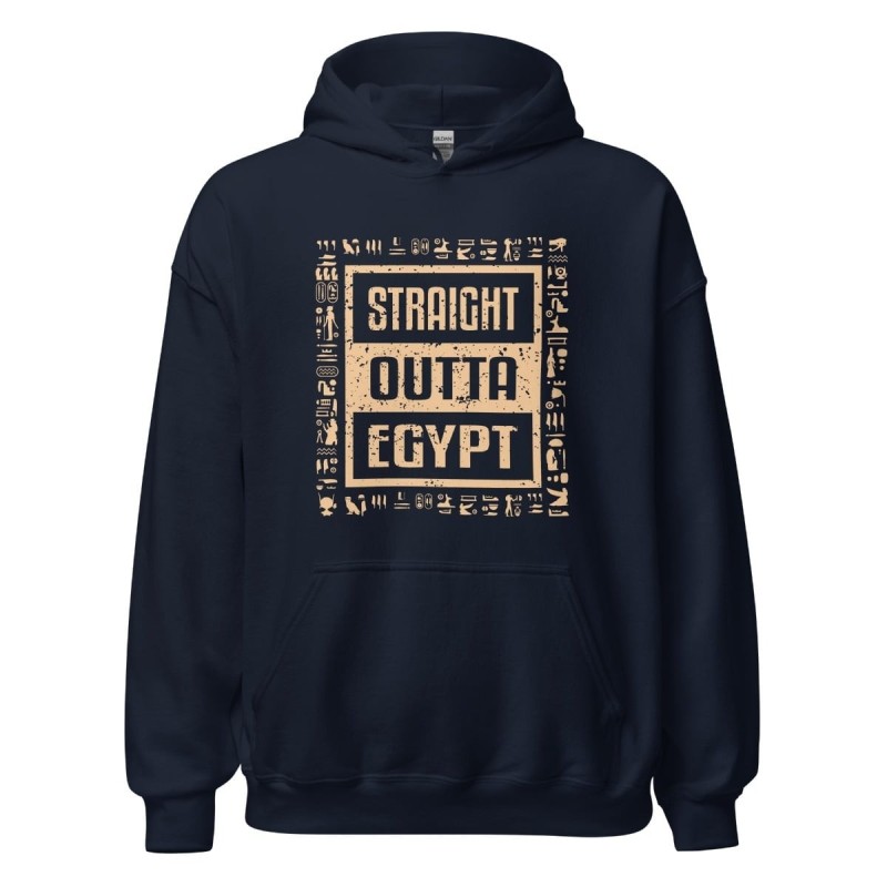 Sweat à capuche unisexe Straight Outta Egypt Pâque