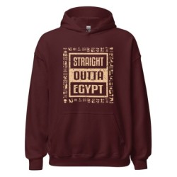 Straight Outta Egypt Passover Unisex Hoodie