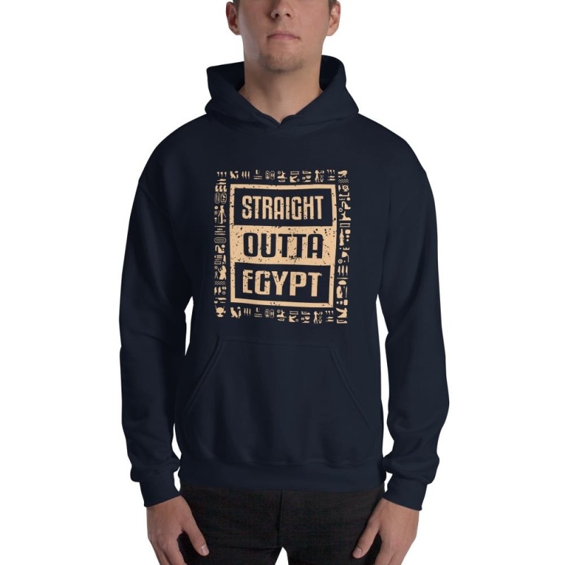Sweat à capuche unisexe Straight Outta Egypt Pâque