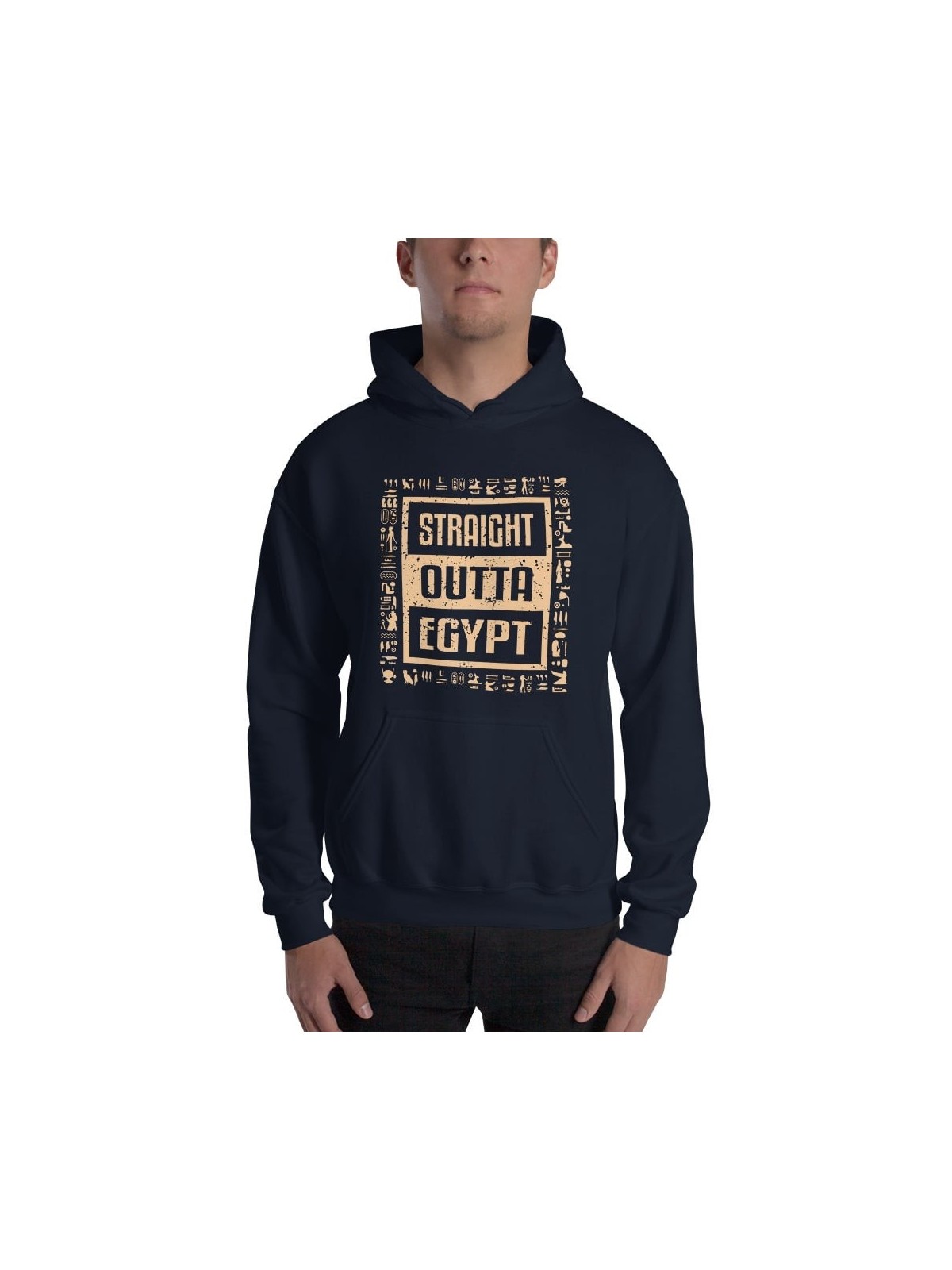 Sweat à capuche unisexe Straight Outta Egypt Pâque