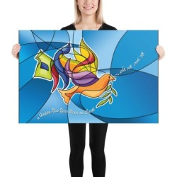 Year of Peace - Dove Poster