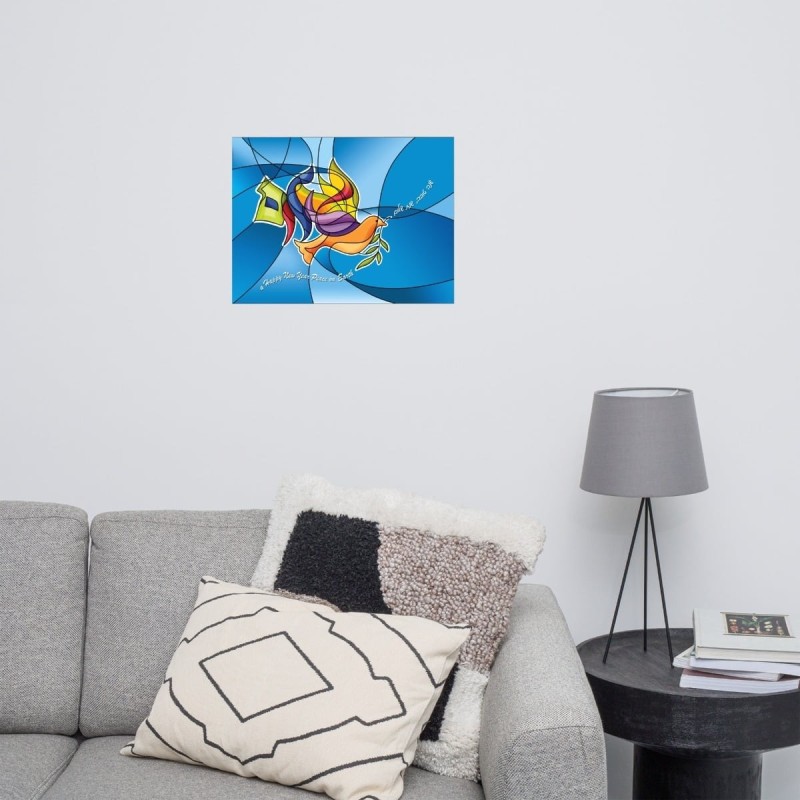 Year of Peace - Dove Poster