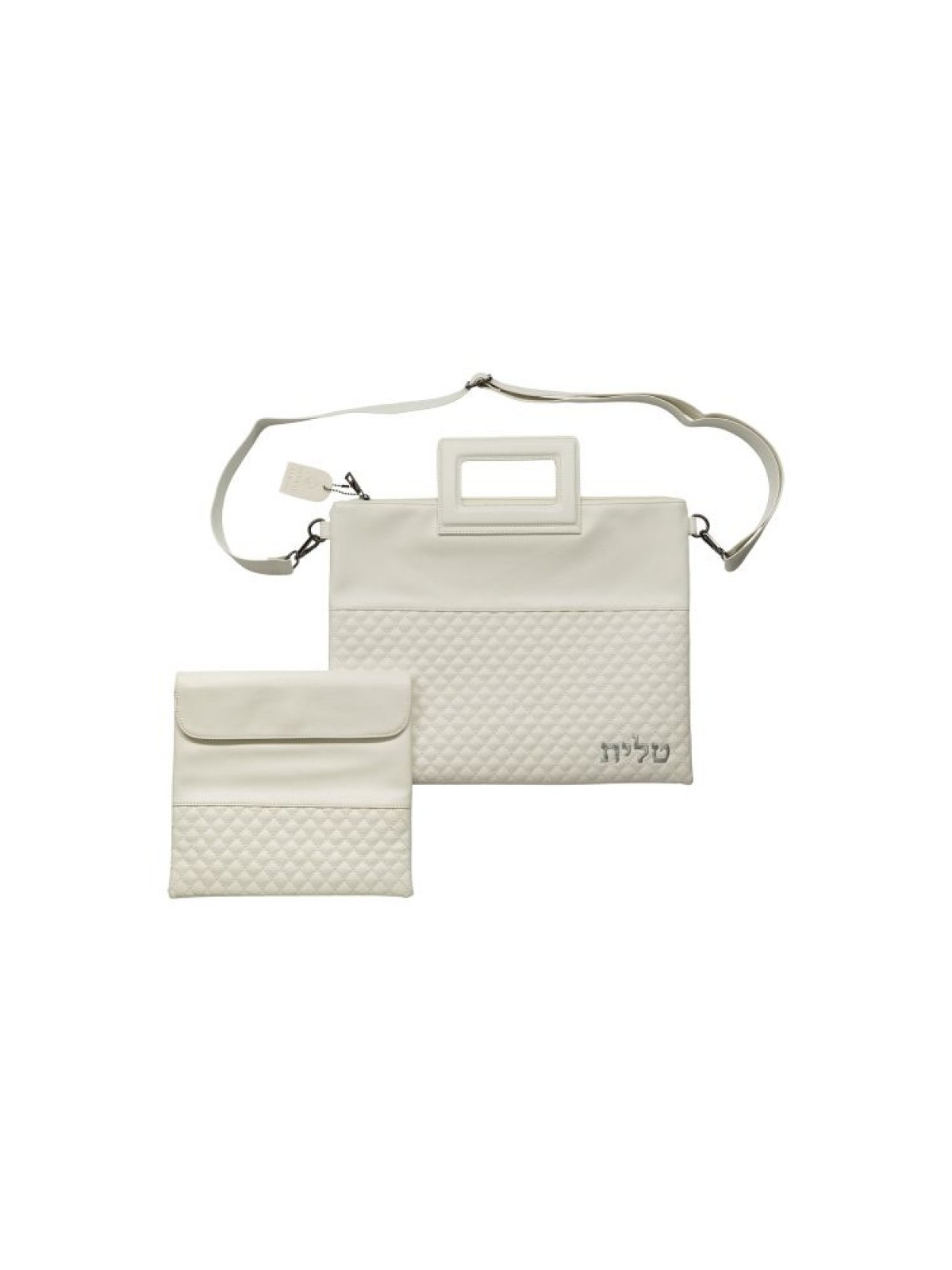 Faux Leather Tallit and Tefillin Bag Set ... | Jewish Gift from Israel