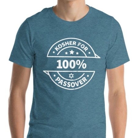 T-shirt 100 % casher pour Pâque - Unisexe