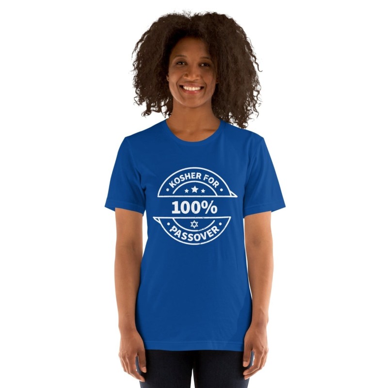 T-shirt 100 % casher pour Pâque - Unisexe