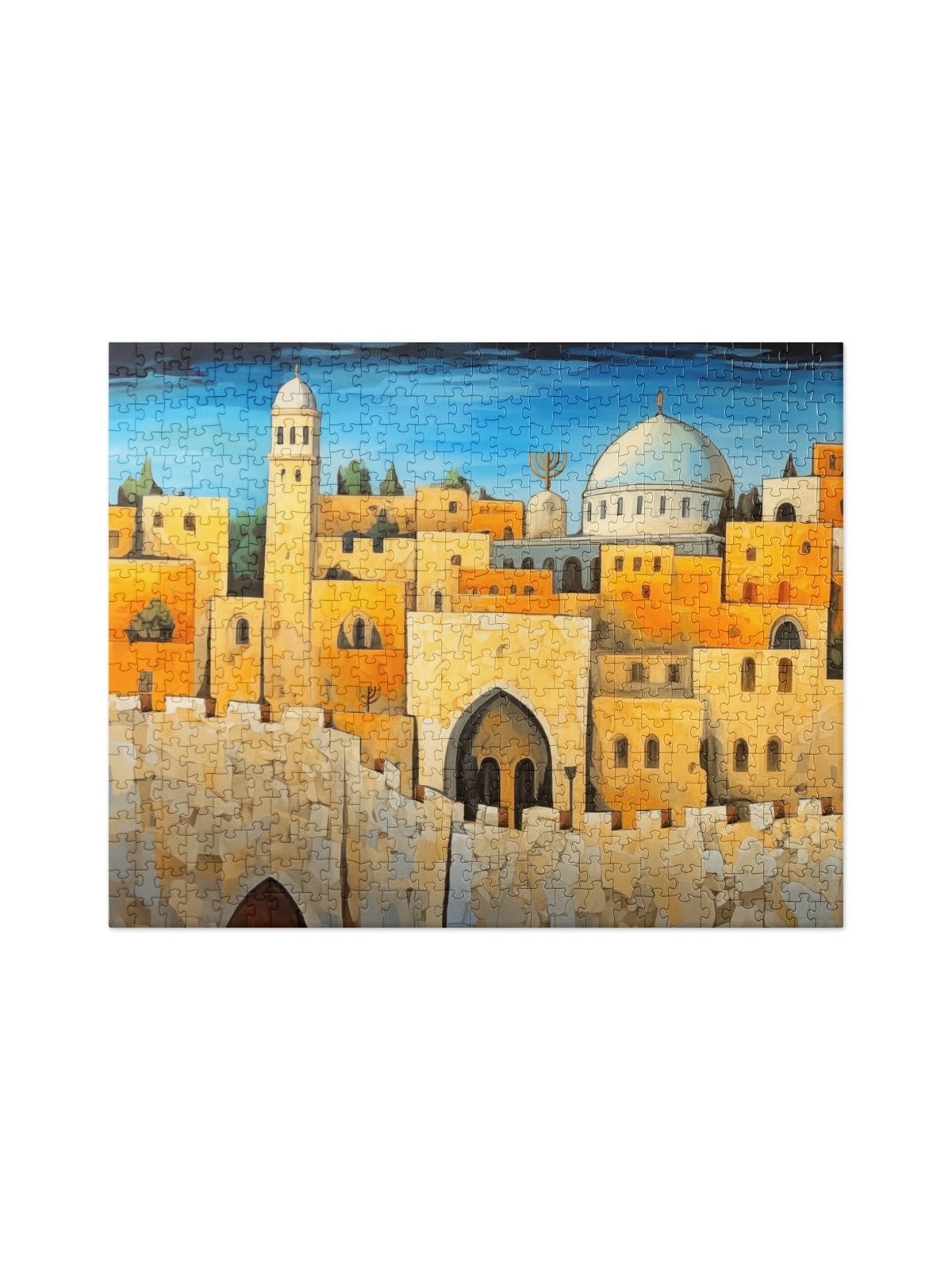 Puzzle de la vieille ville de Jérusalem