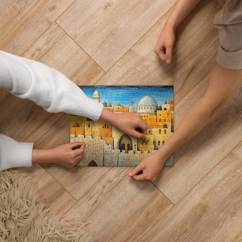 Puzzle de la vieille ville de Jérusalem