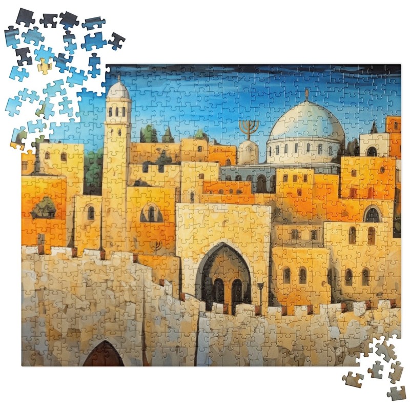 Puzzle de la vieille ville de Jérusalem