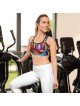 Jerusalem Colors Designer Padded Sports Bra