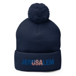 JerUSAlem Pom-Pom Beanie