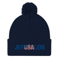 JerUSAlem Pom-Pom Beanie