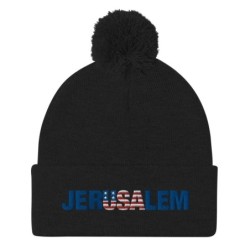 JerUSAlem Pom-Pom Beanie