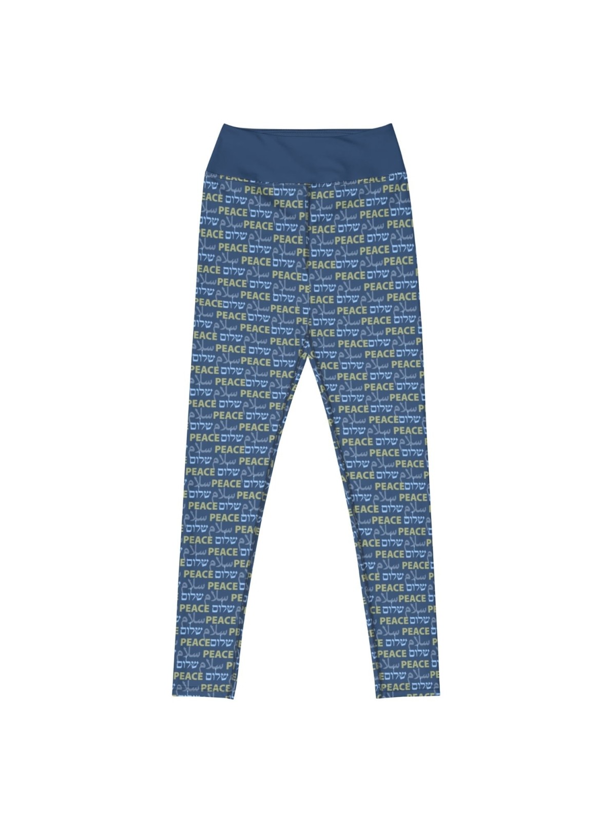 Shalom Salam Peace Designer Leggings de yoga