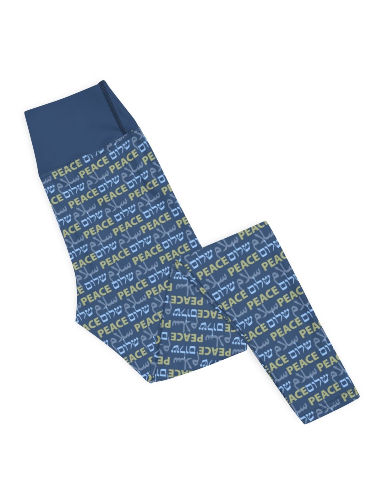 Shalom Salam Peace Designer Leggings de yoga